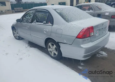 2004 Honda Civic Ex from USA, damaged, VIN 2HGES26754H543668